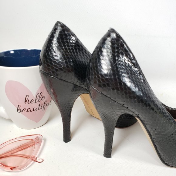 Vince Camuto Textured Platform Leather Heels, 7 - Picture 6 of 13